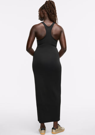 Racerback Maxi Zip Dress