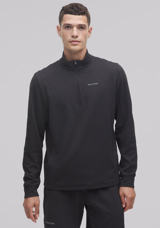 Reflective Knit Running Half Zip