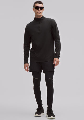Rulu Fleece Half-Zip Long-Sleeve Shirt
