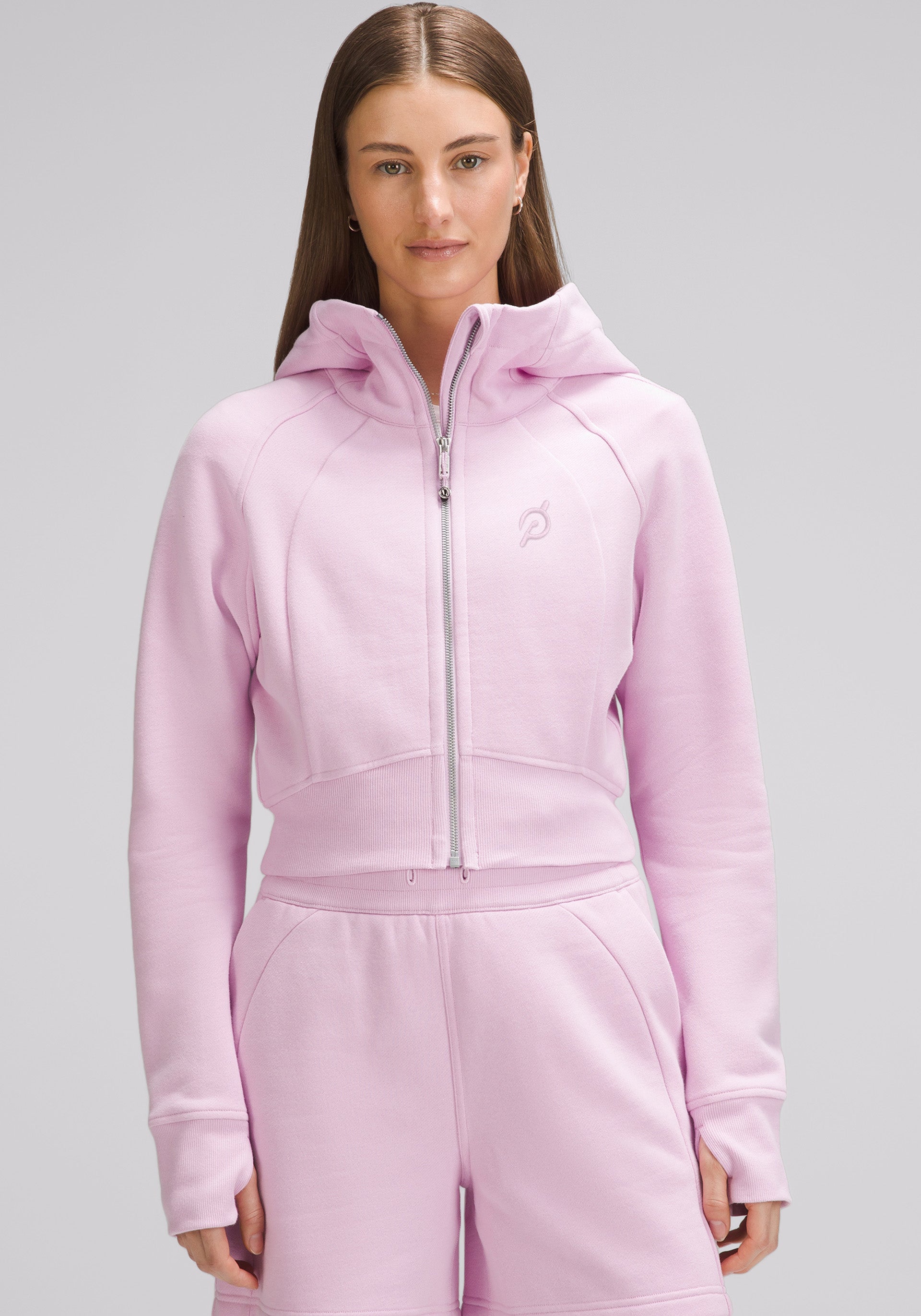 Lululemon Scuba Full-Zip shops Cropped Hoodie