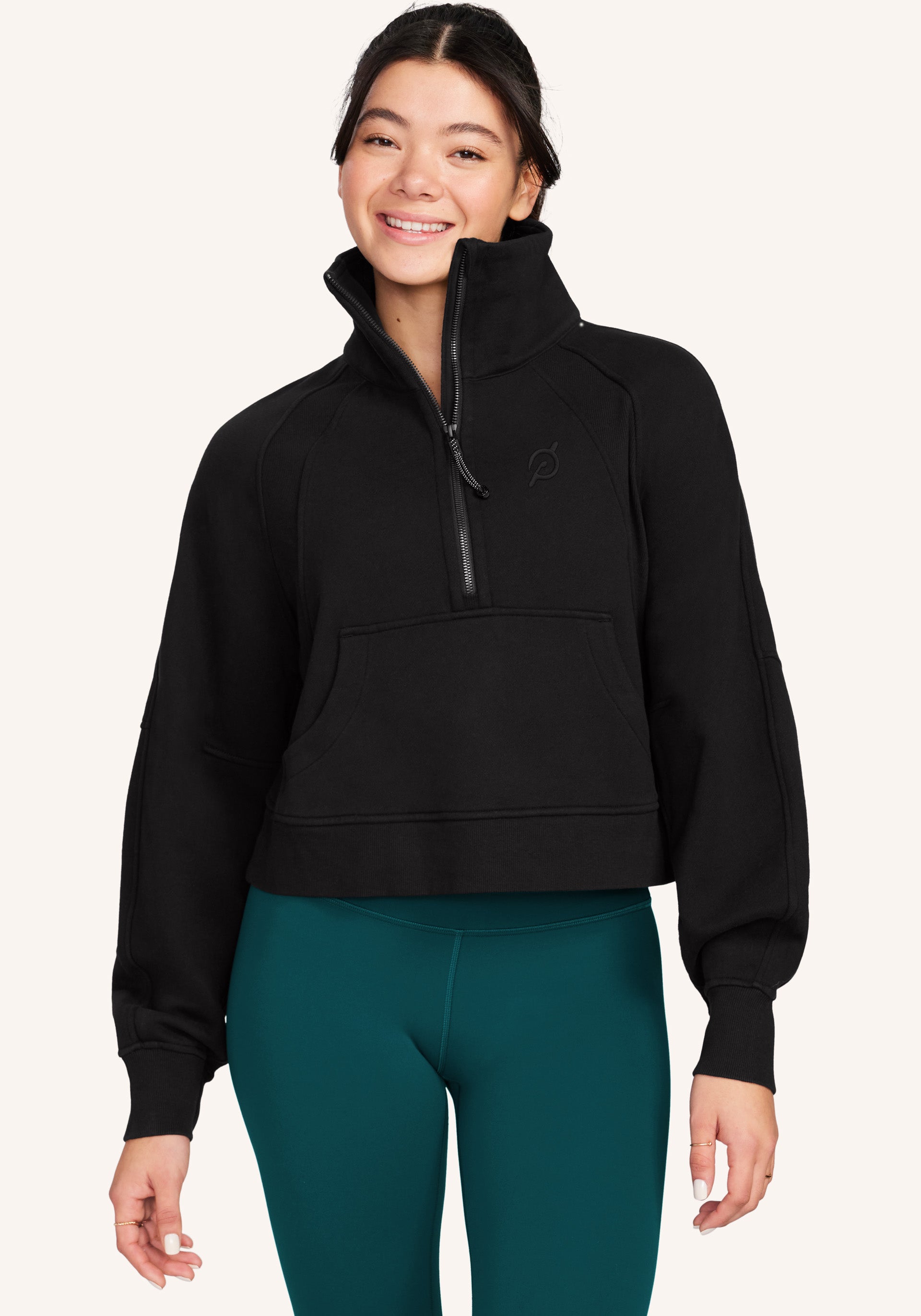 RTP $188 Lululemon Scuba Oversized Funnel-Neck Half Zip Black, Women's  Fashion, Activewear on Carousell