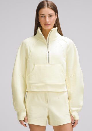 Scuba Oversized Funnel-Neck Half Zip