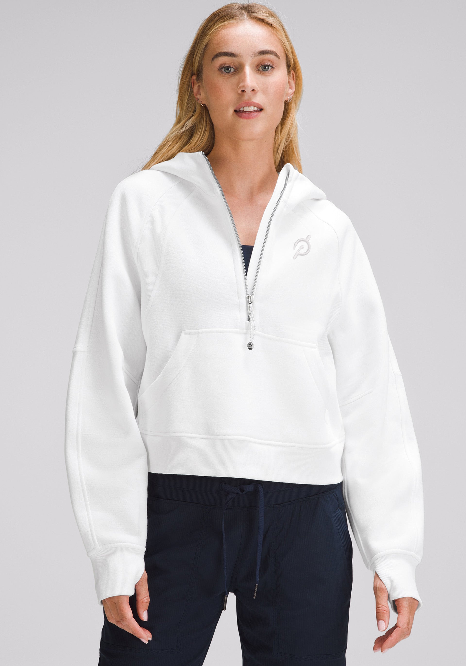 Scuba Oversized Half Zip Hoodie Peloton Apparel US