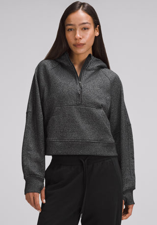 Scuba Oversized Half-Zip Hoodie *Spark