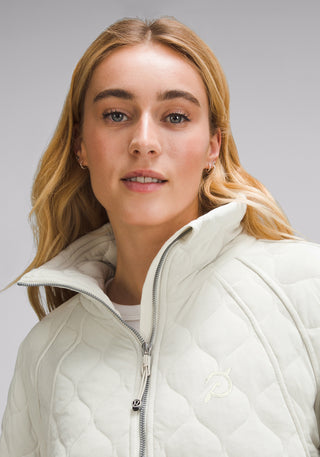 Scuba Oversized Quilted Half Zip