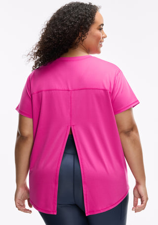 Soft Tech Jersey Tie Back Tee