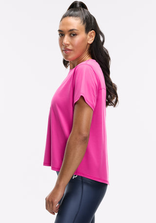 Soft Tech Jersey Tie Back Tee