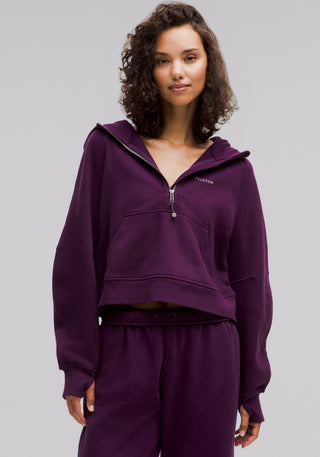 Scuba Oversized Half-Zip Hoodie