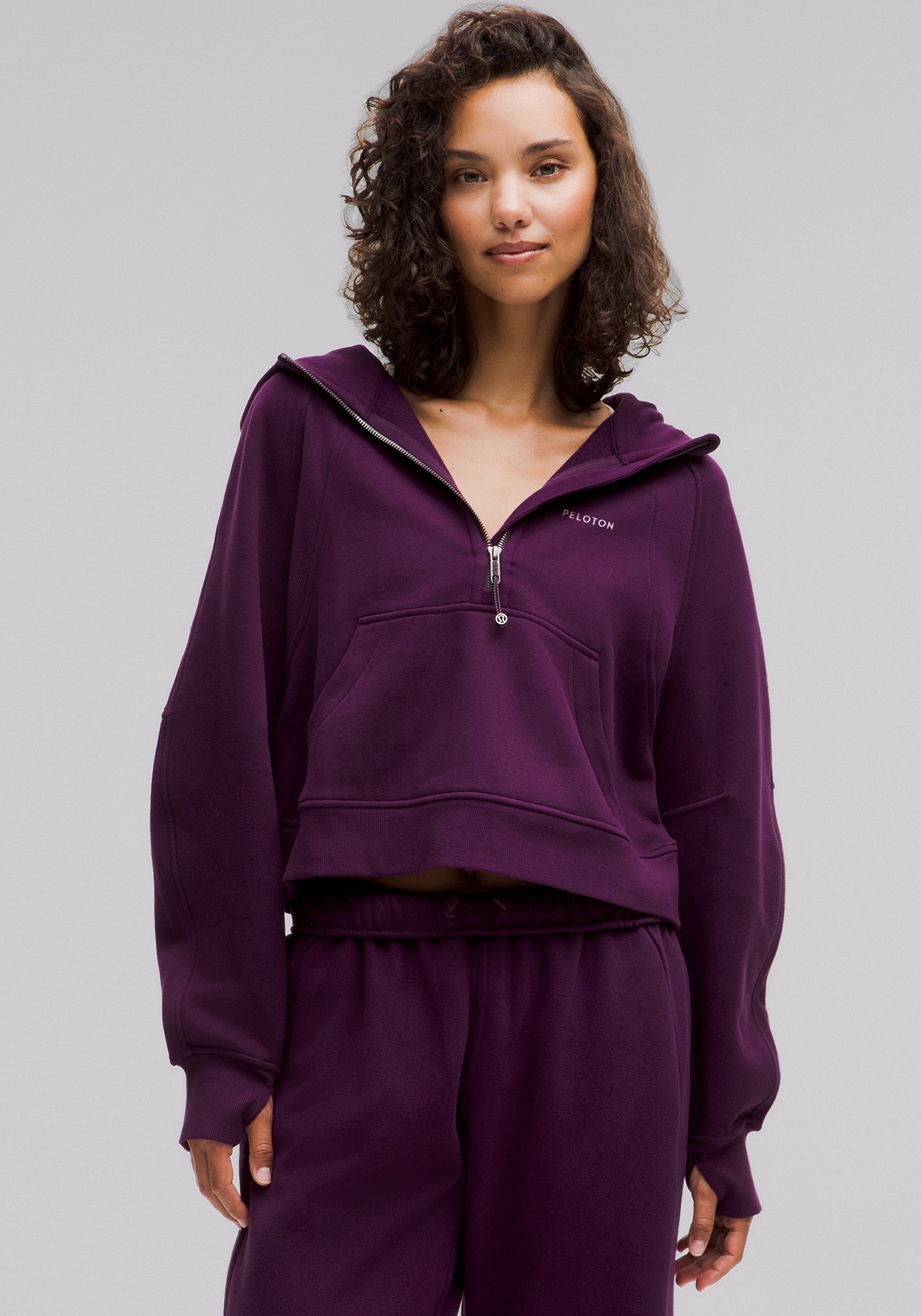 Lululemon Scuba Oversized 1/2 Zip hotsell Moonlit Magenta NWT