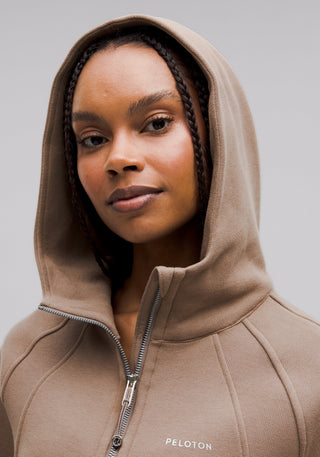 Scuba Oversized Half-Zip Hoodie