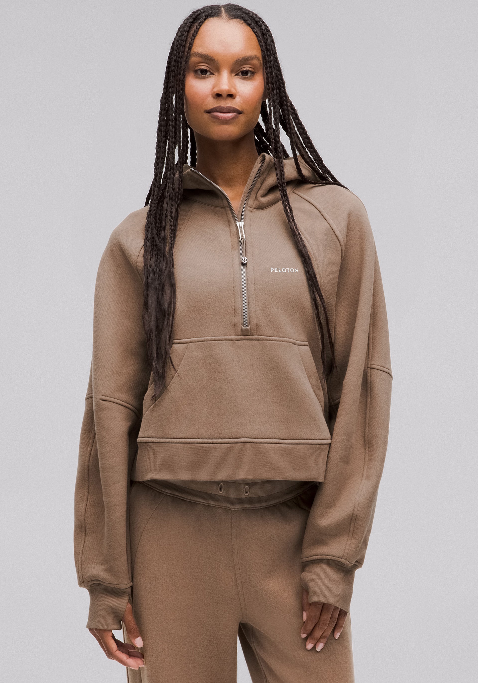 NWT Scuba oversized 1/2 sale Zip Hoodie