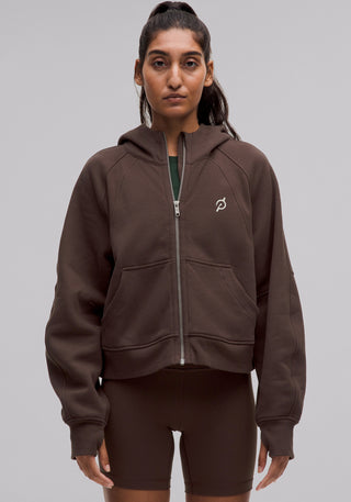 Scuba Oversized Full-Zip Hoodie