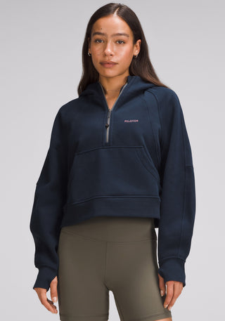 Scuba Oversized Half-Zip Hoodie