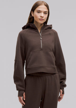 Scuba Oversized Half-Zip Hoodie