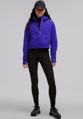 Scuba Oversized Half-Zip Hoodie