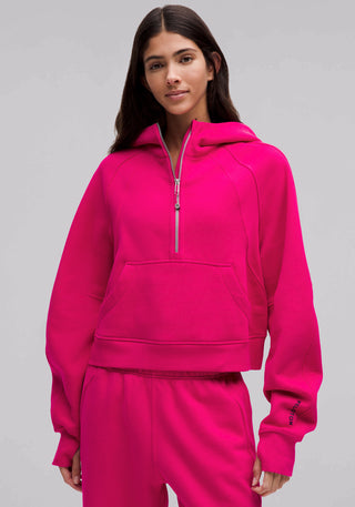 Scuba Oversized Half-Zip Hoodie