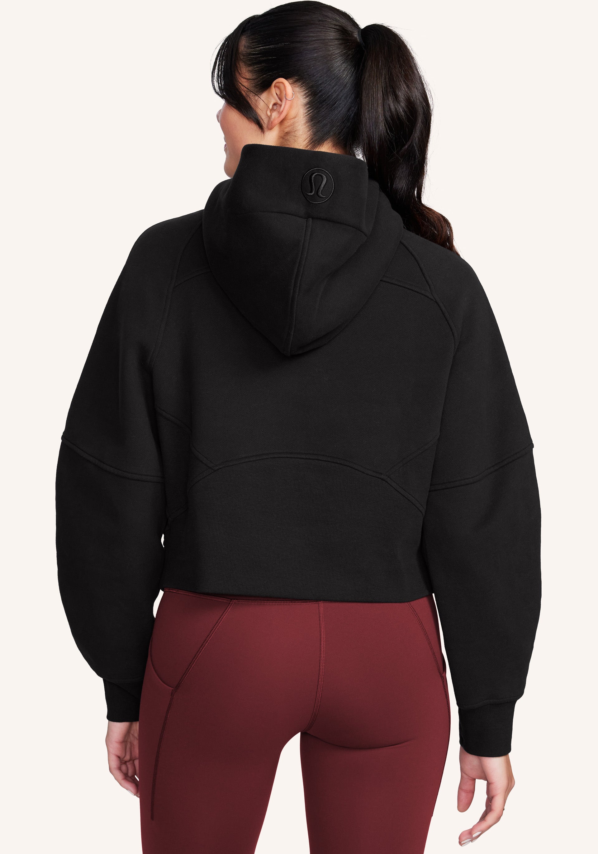 Lululemon Scuba Hoodie IV Women's Black Hooded Full Zip Sweatshirt