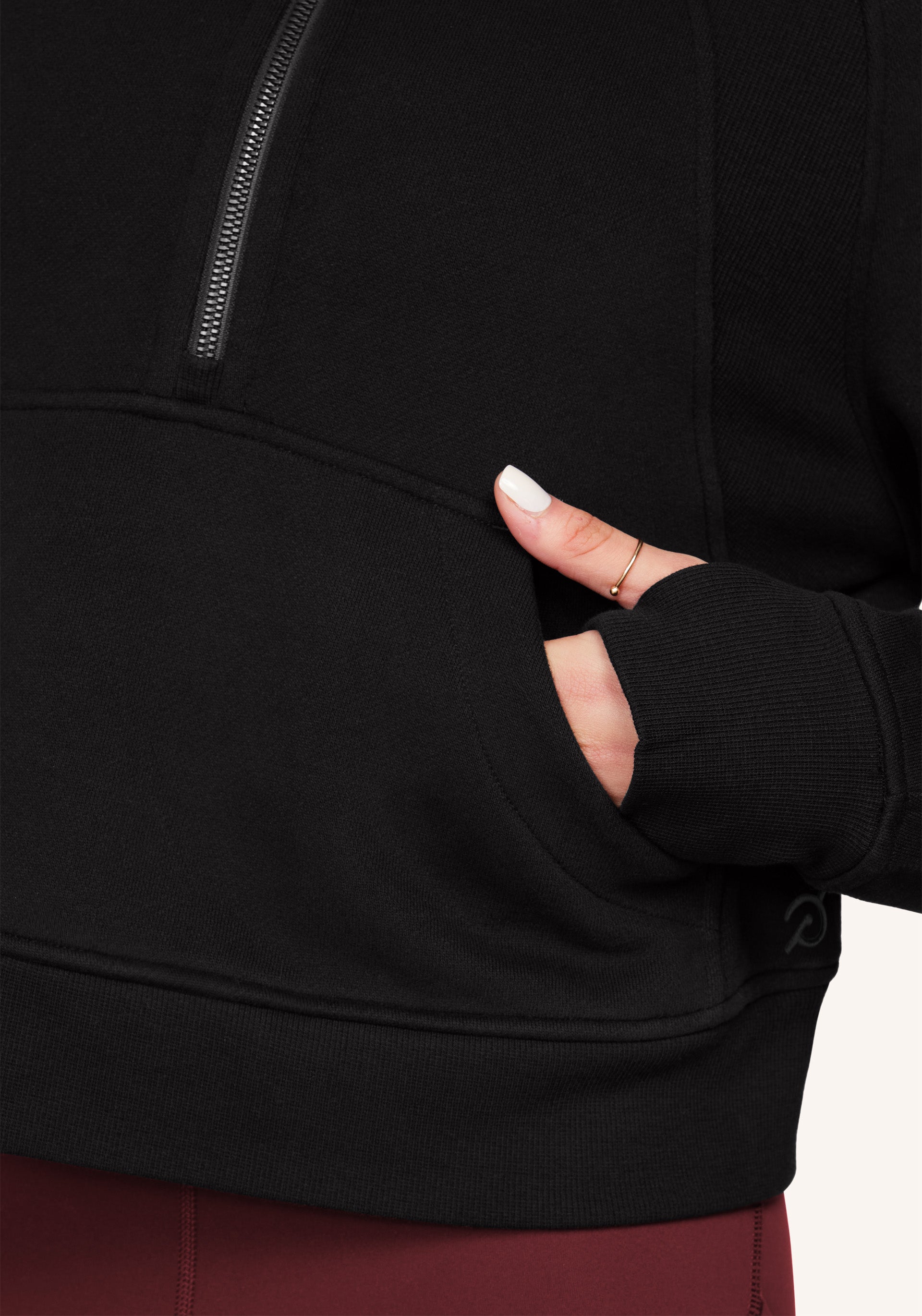 Scuba Oversized Full-Zip Hoodie – Peloton Apparel Canada