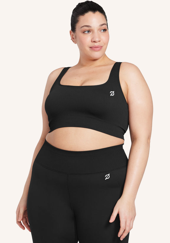 Women's Seamless Slim Fit Tank Top - A New Day™ Black M : Target