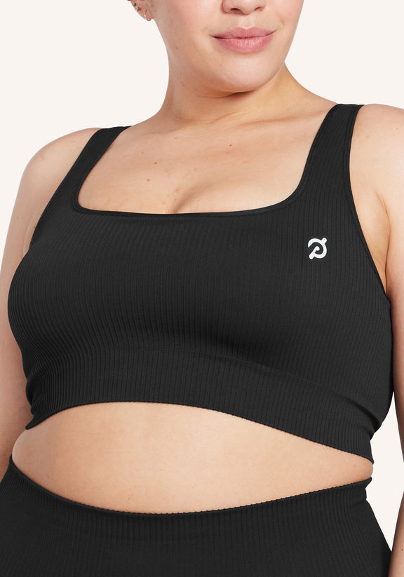 Women's Everyday Soft Light Support Strappy Sports Bra - All In Motion™  Black Xxl : Target