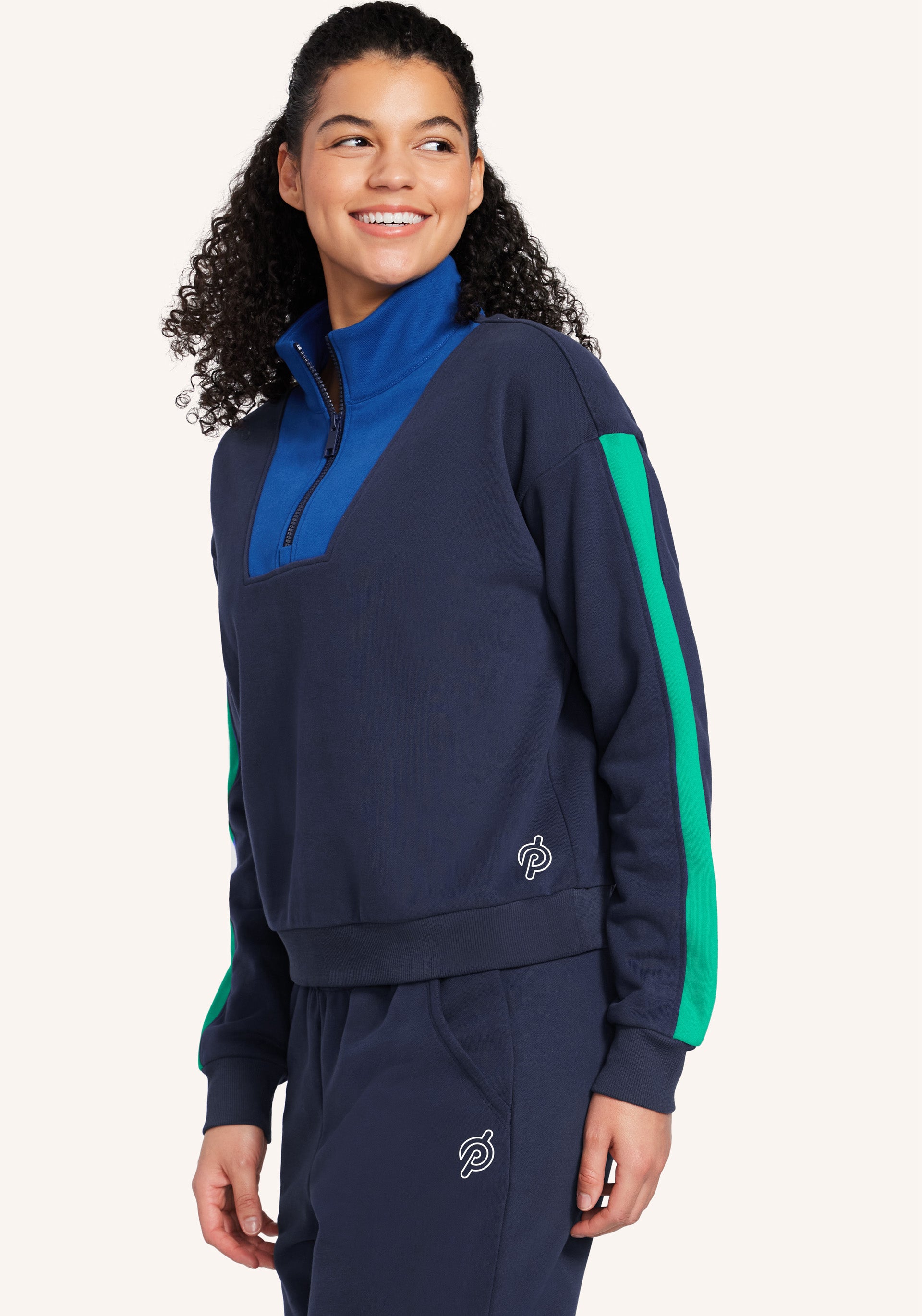 Peloton New Heights Half Zip Sweater New deals With Tag