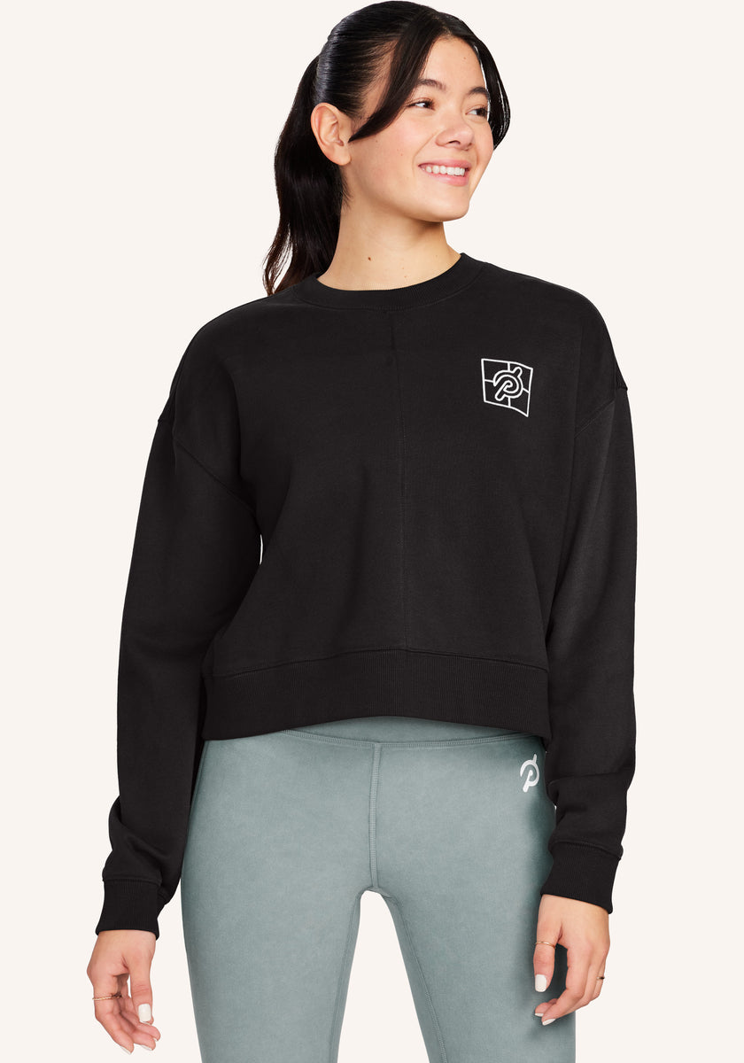 Soft French Terry Crop Pullover – Peloton Apparel US