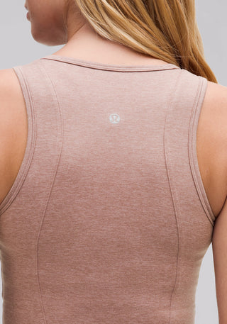 Soft Sueded Crewneck Cropped Tank Top