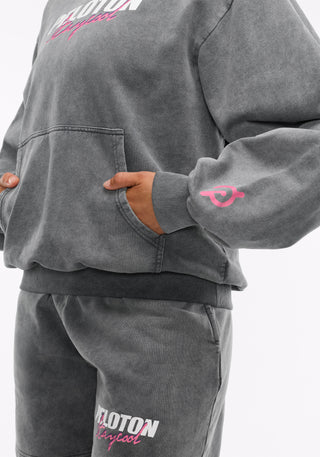 Peloton x STAYCOOL Acid Wash Logo Hoodie