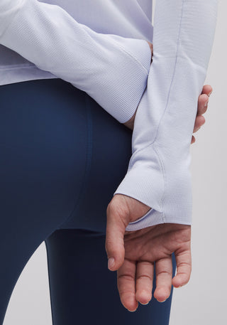 Swiftly Mesh-Back Long-Sleeve Shirt