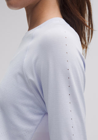 Swiftly Mesh-Back Long-Sleeve Shirt