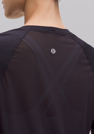 Swiftly Mesh-Back Long-Sleeve Shirt
