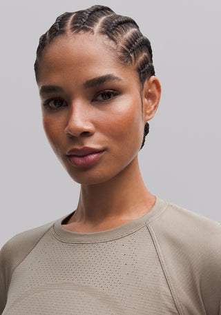 Swiftly Mesh-Back Long-Sleeve Shirt