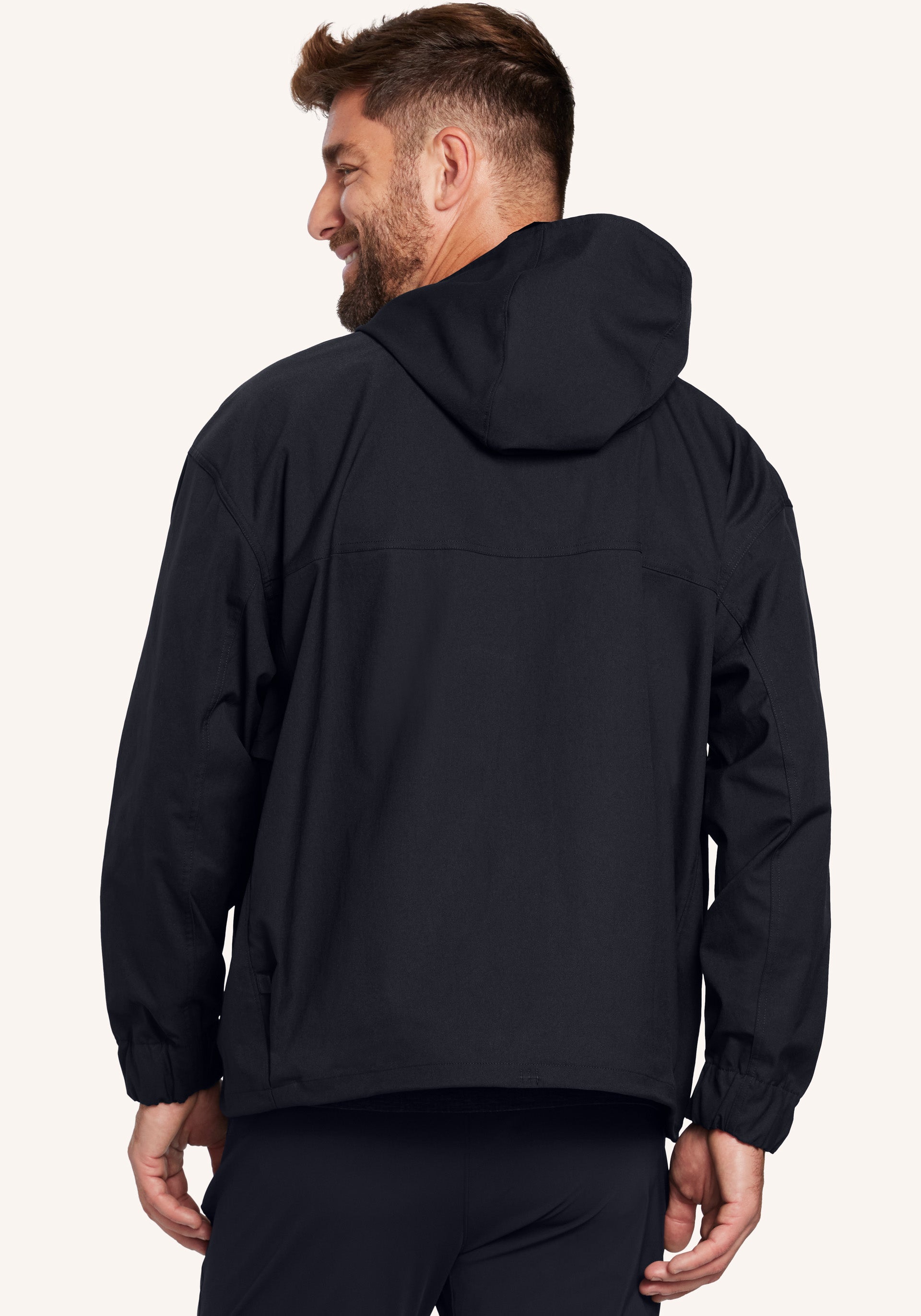 Smooth Twill Half-Zip Anorak – Peloton Apparel US