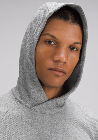 Textured Double-Knit Cotton Hoodie