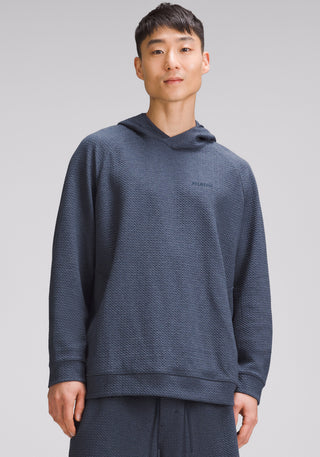 Textured Double-Knit Cotton Hoodie