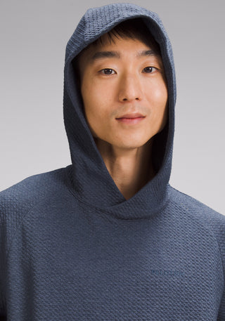 Textured Double-Knit Cotton Hoodie