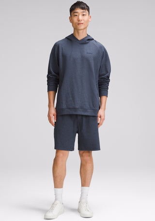 Textured Double-Knit Cotton Hoodie