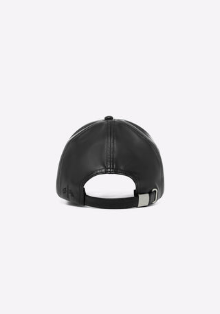 Vegan Leather Baseball Cap