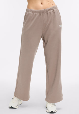 Waffle Wide Leg Sweatpant