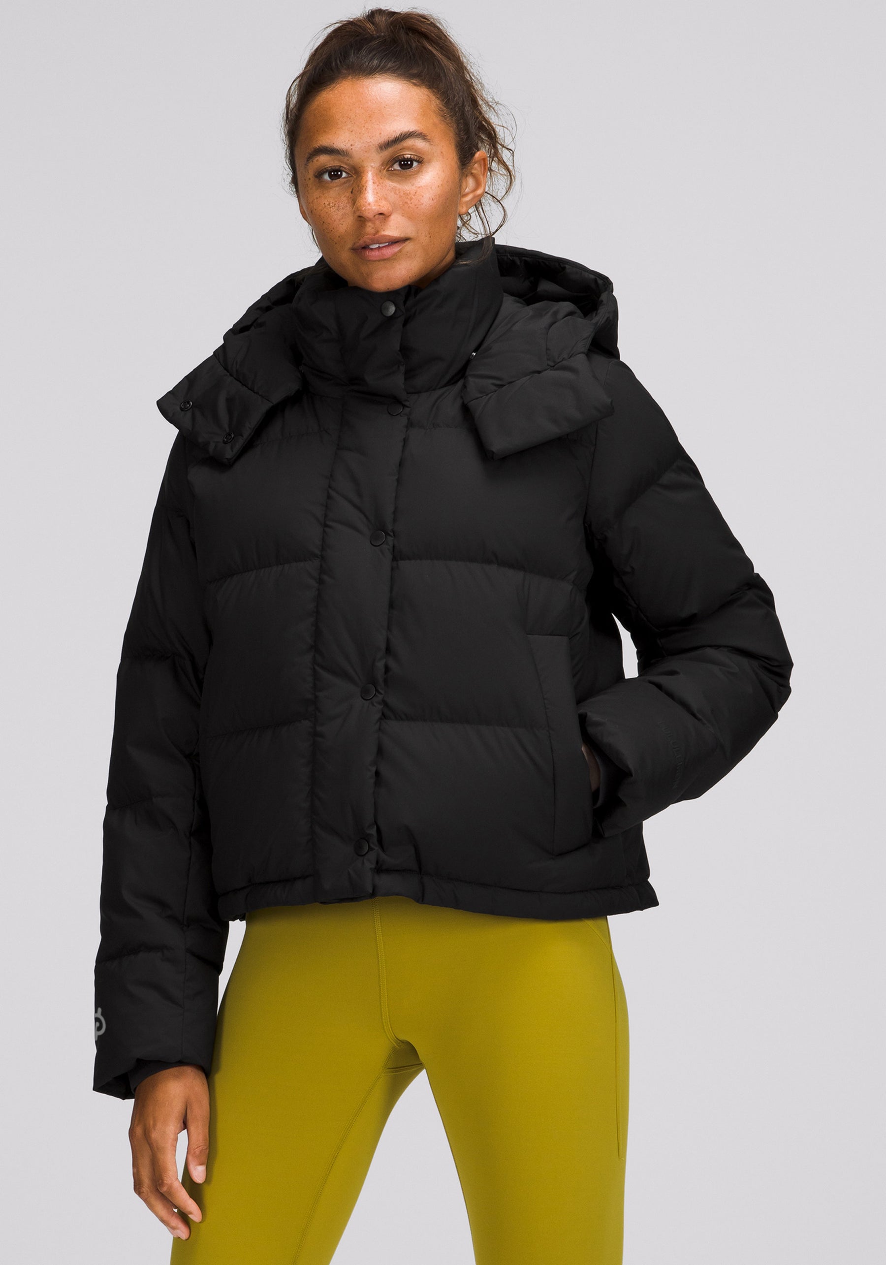 WunderPuffCroppedJacket-Black- 