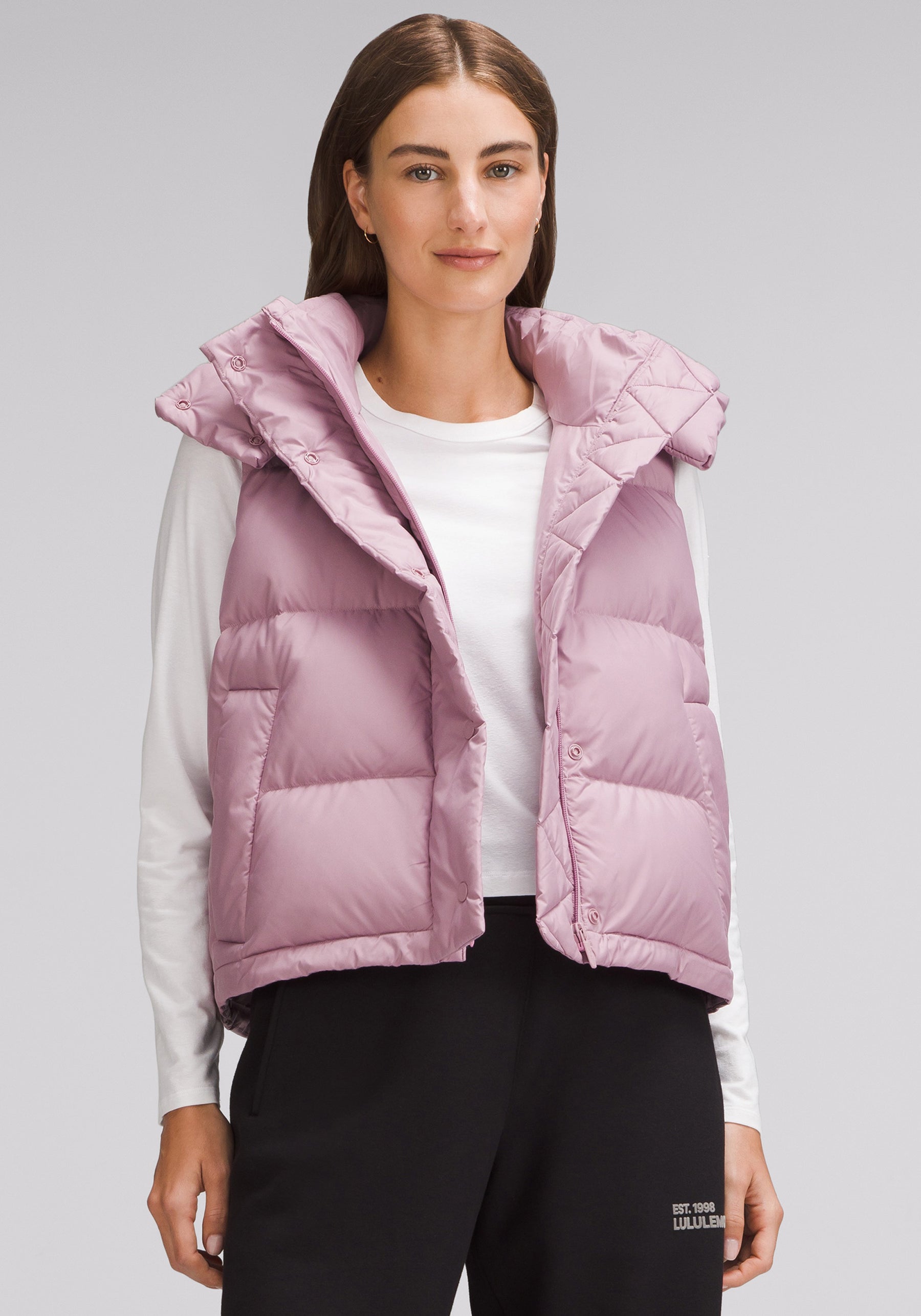Wunder Puff Cropped Vest – Peloton Apparel US 