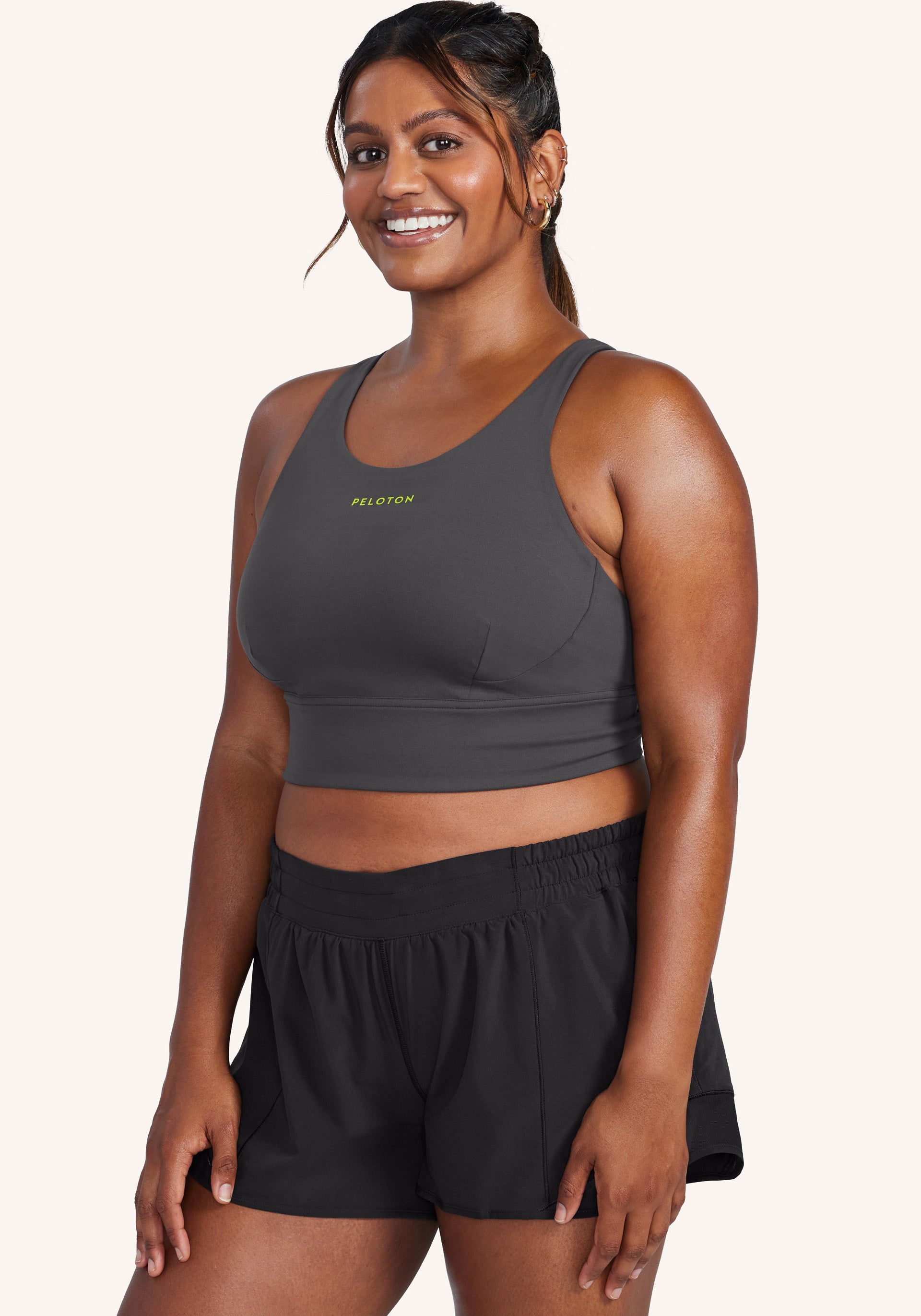 pairing the asymmetrical bra + wunder trains (ON SALE!) in roasted bro