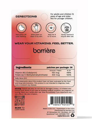 Recharge / Reset Vitamin Patch Kit
