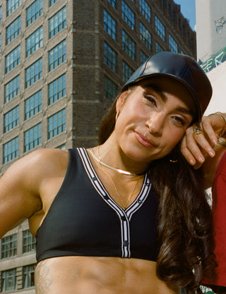 Vegan Leather Baseball Cap