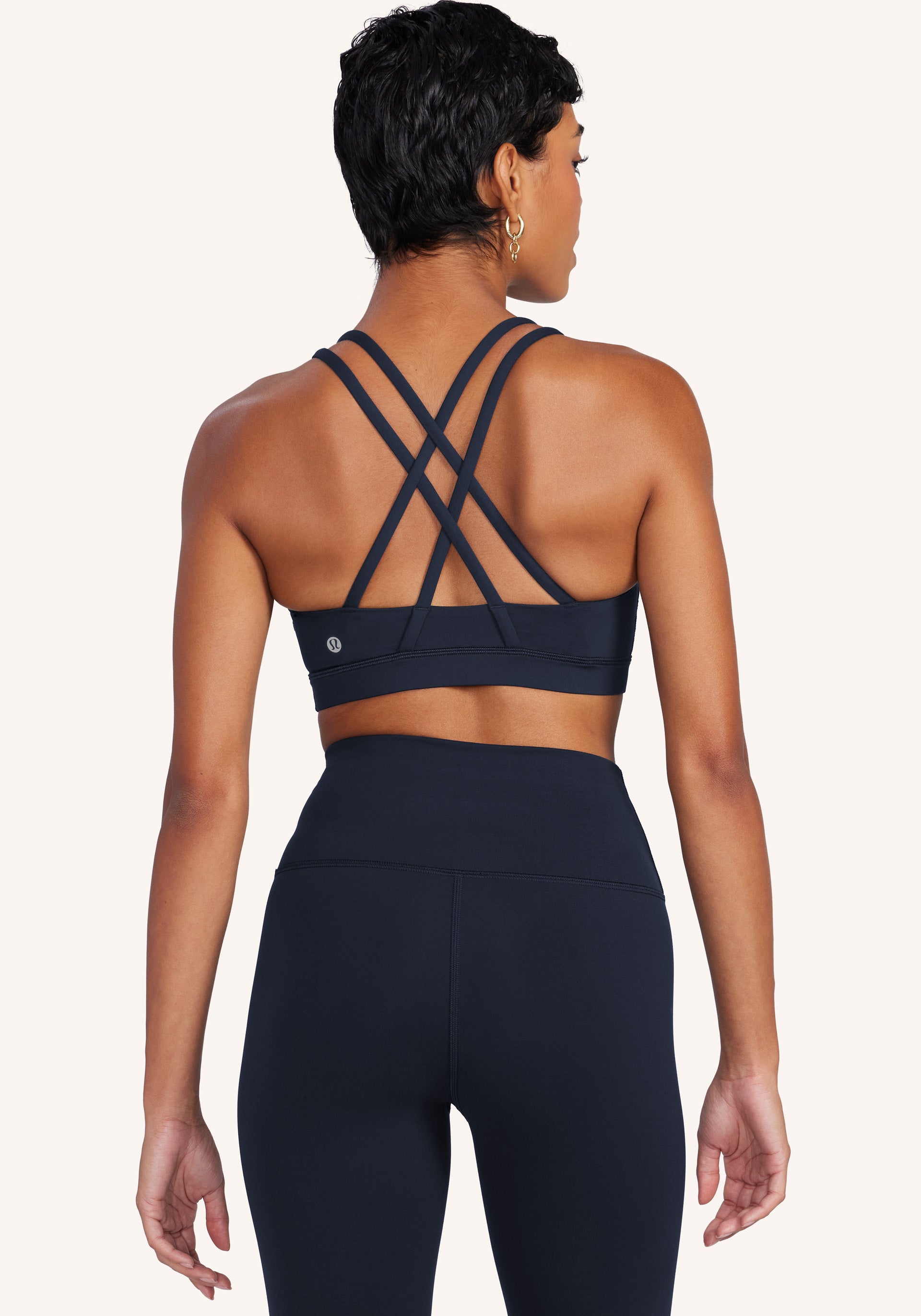 Lululemon All Powered Up Bra Medium Support, A-g Cups In Blue Nile