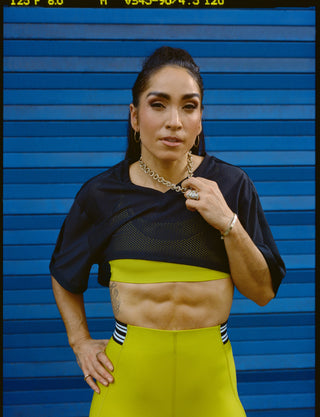 Basketball Mesh V-Neck Short Sleeve Tee