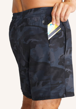 7” Lined Camo Turin Short