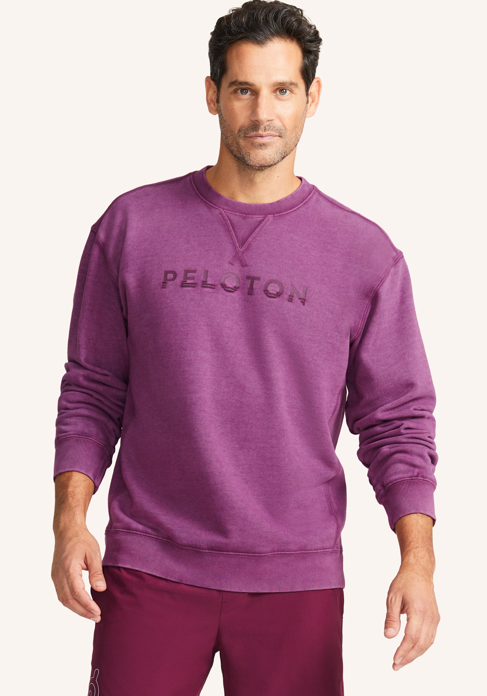 Peloton Medium Together We Go Far Mint Colored Sweatshirt Crewneck -  Athletic apparel